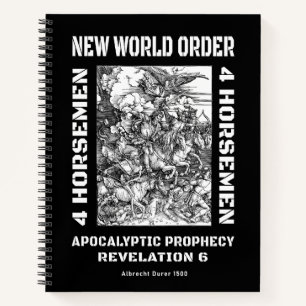New World Order Eschatology Study Chart  Notebook