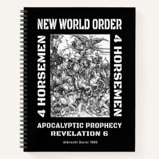 New World Order Eschatology Study Chart  Notebook