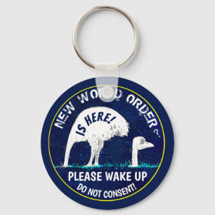 New World Order Key Ring