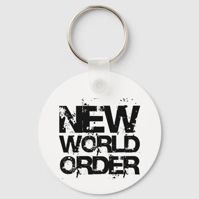 New World Order Key Ring (Front)