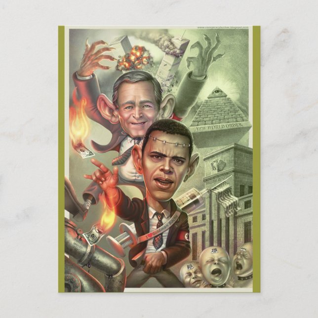 New World Order Postcard (Front)