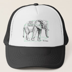 New World Order Trucker Hat