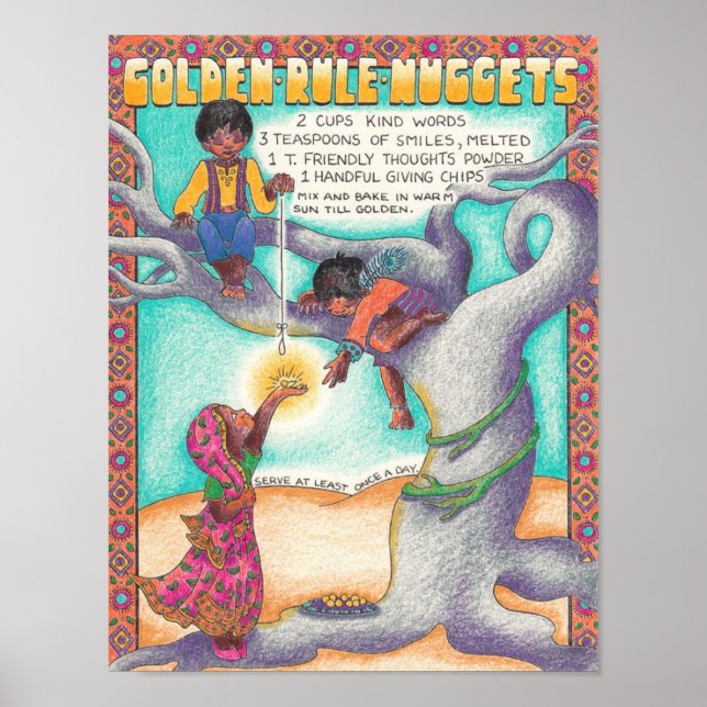 New World Recipes - Golden Rule Nuggets Poster (Front)