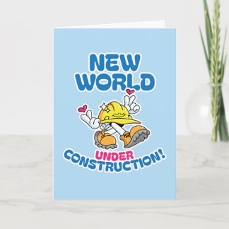 New World Under Construction - JW Volunteer Card