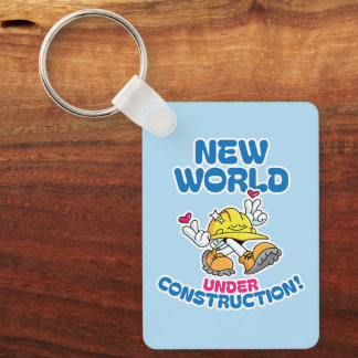 New World Under Construction - JW Volunteer Key Ring