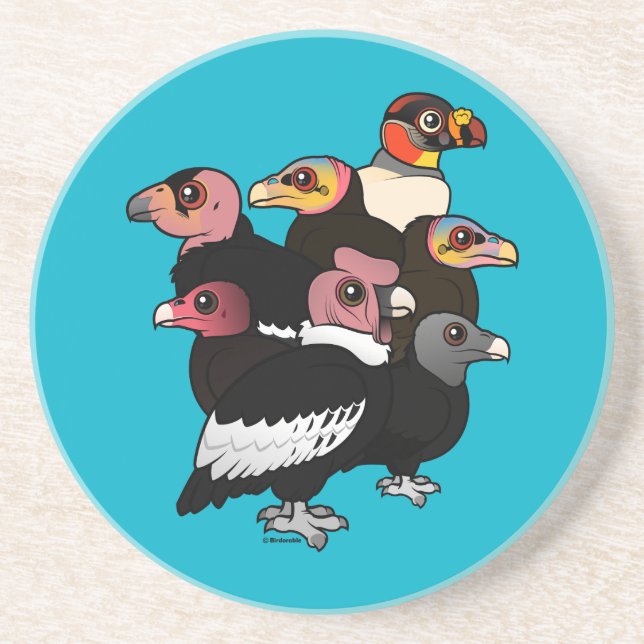 New World Vultures Coaster (Front)