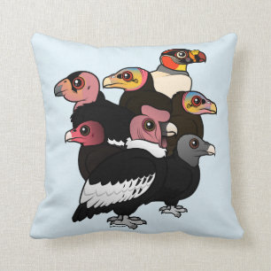 New World Vultures Cushion