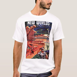 New Worlds 009 (1951-Sp.Nova)_Pulp Art T-Shirt