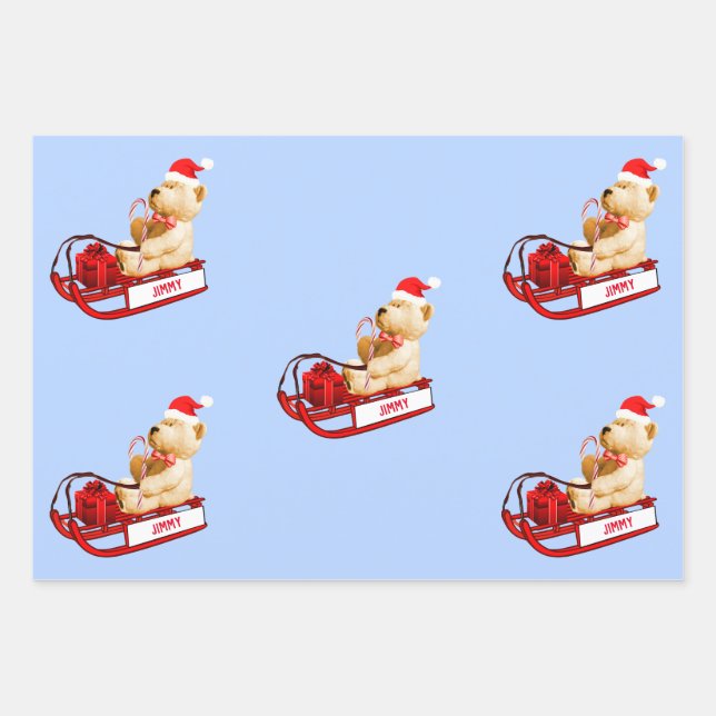 NEW Wrapping Sheet Sets Different Name Assortment (Front)