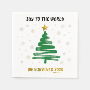 New Year 2021 Commemorative Celebration Paper Napkin