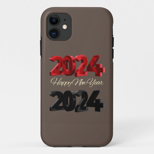 New Year 2024  Case-Mate iPhone Case (Back)