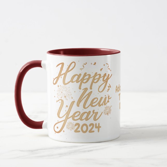 New year 2024 Firework Happy New years Eve Party M Mug (Left)