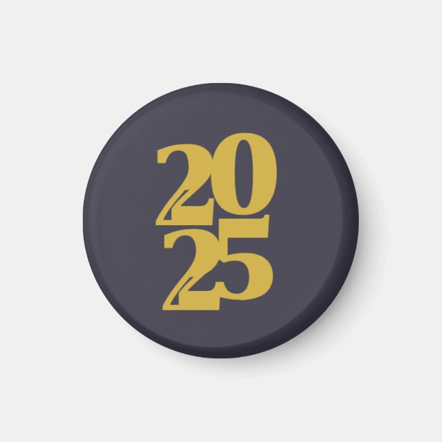 New Year 2025 Magnet (Front)