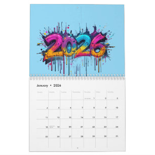 New Year 2026 Calendar – Perfect 2026 Holiday Gift