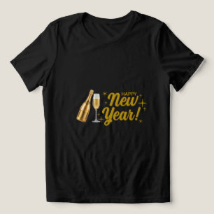  🍾 New year 2026 Champagne Celebration T-Shirt Tri-Blend Shirt