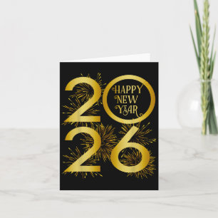 New Year 2026 Fireworks - Happy New Year 2026  Card
