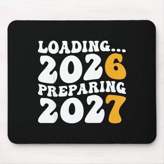 New Year 2026 Shirt Funny 67 Meme Six Seven  Mouse Pad (Front)
