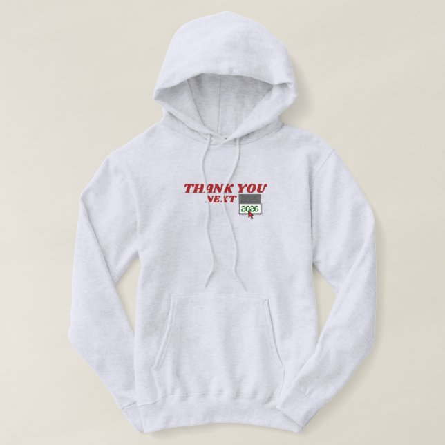 NEW YEAR 2026 THEME HOODIE (Design Front)