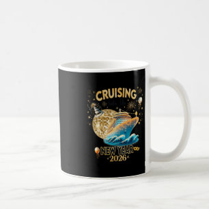 New Year 2026 Yacht Cruise Ship Nye Party Matching Coffee Mug