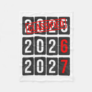 New Year 67 Six Seven Countdown New Year 2026 2027 Fleece Blanket