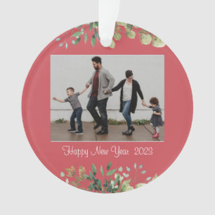 New Year Acrylic Ornament