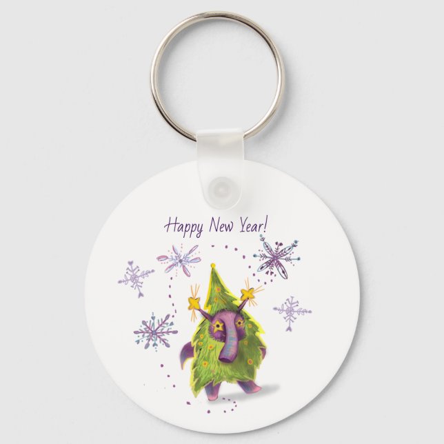 new year animal key ring (Front)
