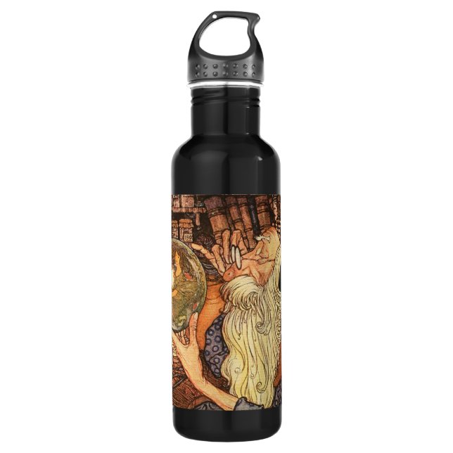 New Year Antique Father Time  710 Ml Water Bottle (Front)