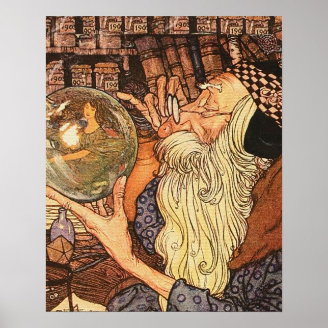 New Year Antique Father Time  Poster (Front)