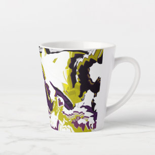 New year art yes latte mug