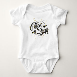 New year baby bodysuit