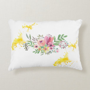 New Year Brushed Polyester Decorative Cushion