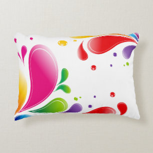 New Year Brushed Polyester Decorative Cushion