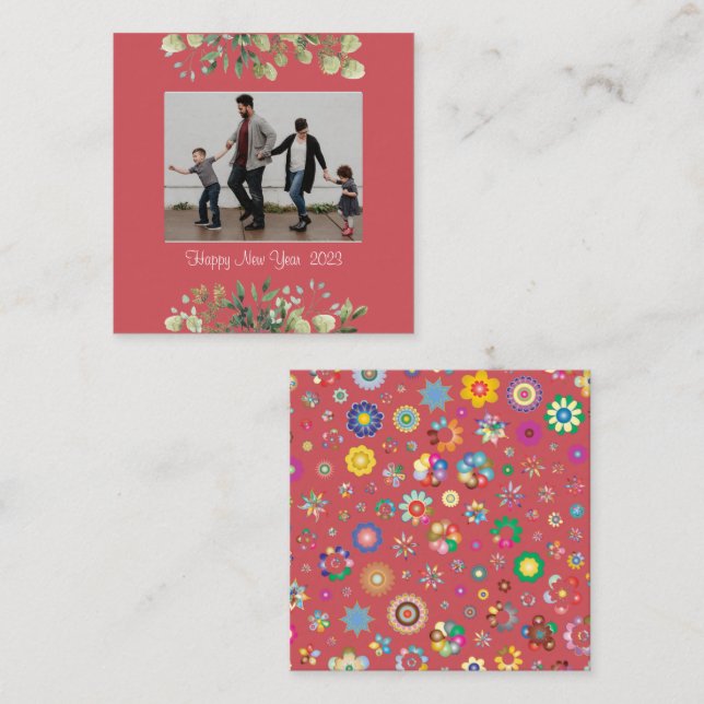 New Year Business Card (Front/Back)