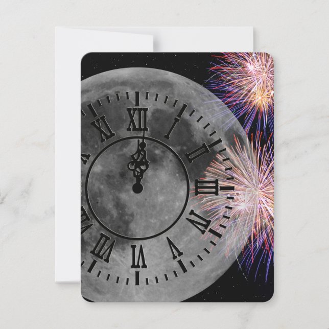 New Year Business Thank You Holiday Card (Front)