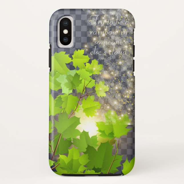 New Year Case-Mate Tough iPhone X Case (Back)