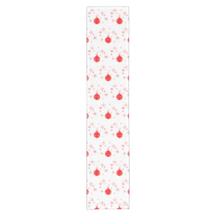 New Year Celebration Pattern Short Table Runner