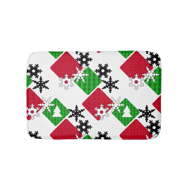 New year , Christmas Bath Mat (Front)