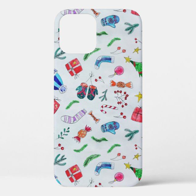 New year christmas winter Case-Mate iPhone case (Back)