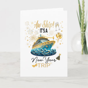 New Year Cruise 2026 Nye Celebration  Card