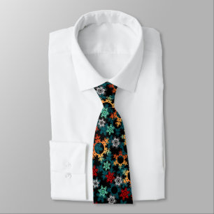 New year decor, christmas, new year, snow tie