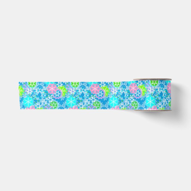 New year design satin ribbon (Front)