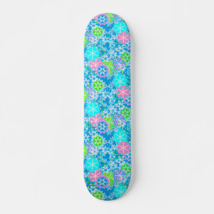 New year design skateboard