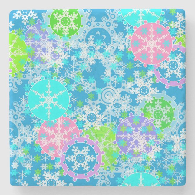 New year design stone coaster (Front)