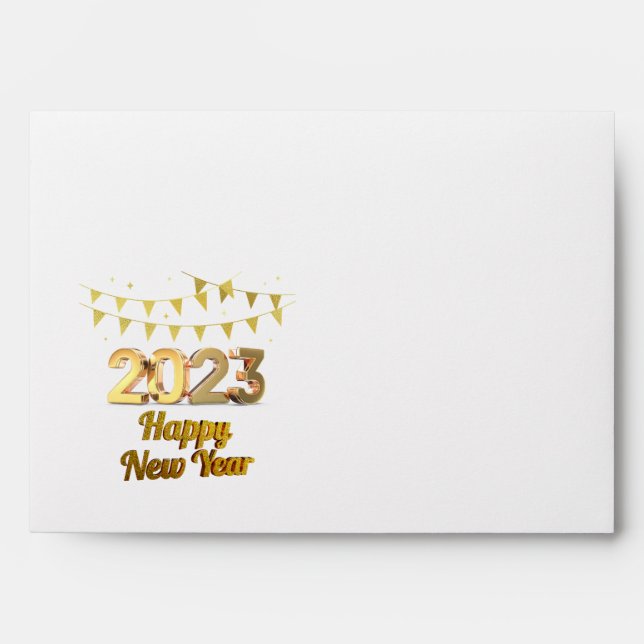 New Year  Envelope (Front)