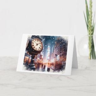 New Year Eve In New York,  Card
