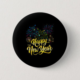 New Year Eve Party Supplies Nye 2026 Happy New Yea 6 Cm Round Badge