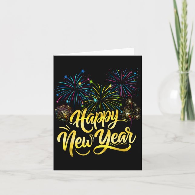 New Year Eve Party Supplies Nye 2026 Happy New Yea Card (Front)