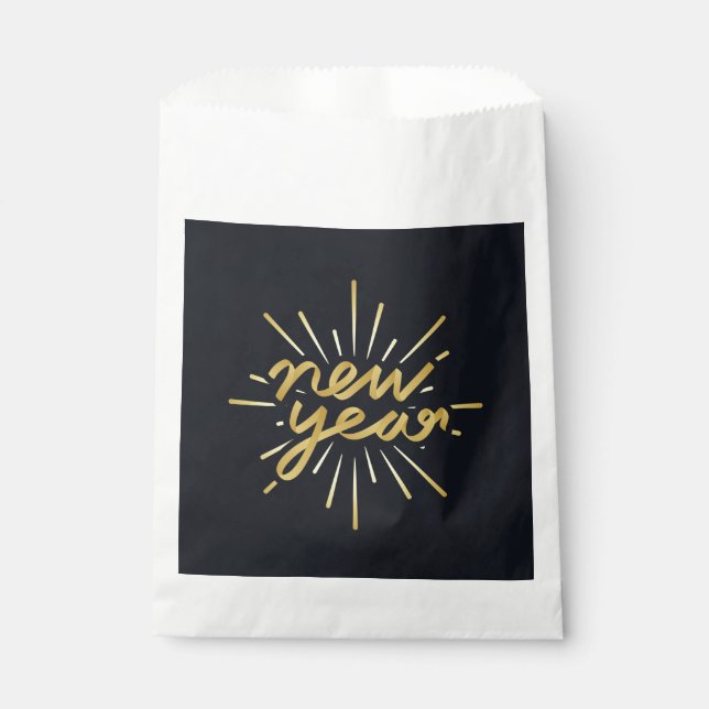 New Year  Favour Bag (Front)