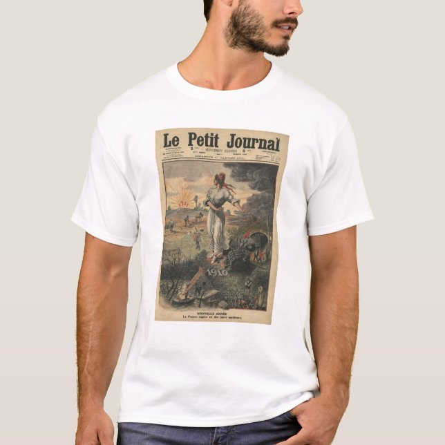 New Year, France hopes for better days T-Shirt (Front)