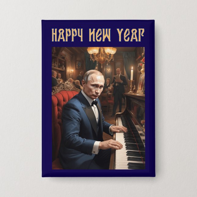 New Year Funny Vladimir Putin Russian (Front)